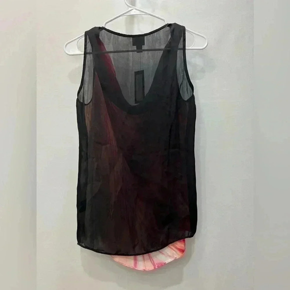 Sheer Back Cowl Neck Tank Top Size S​ - Picture 6 of 7